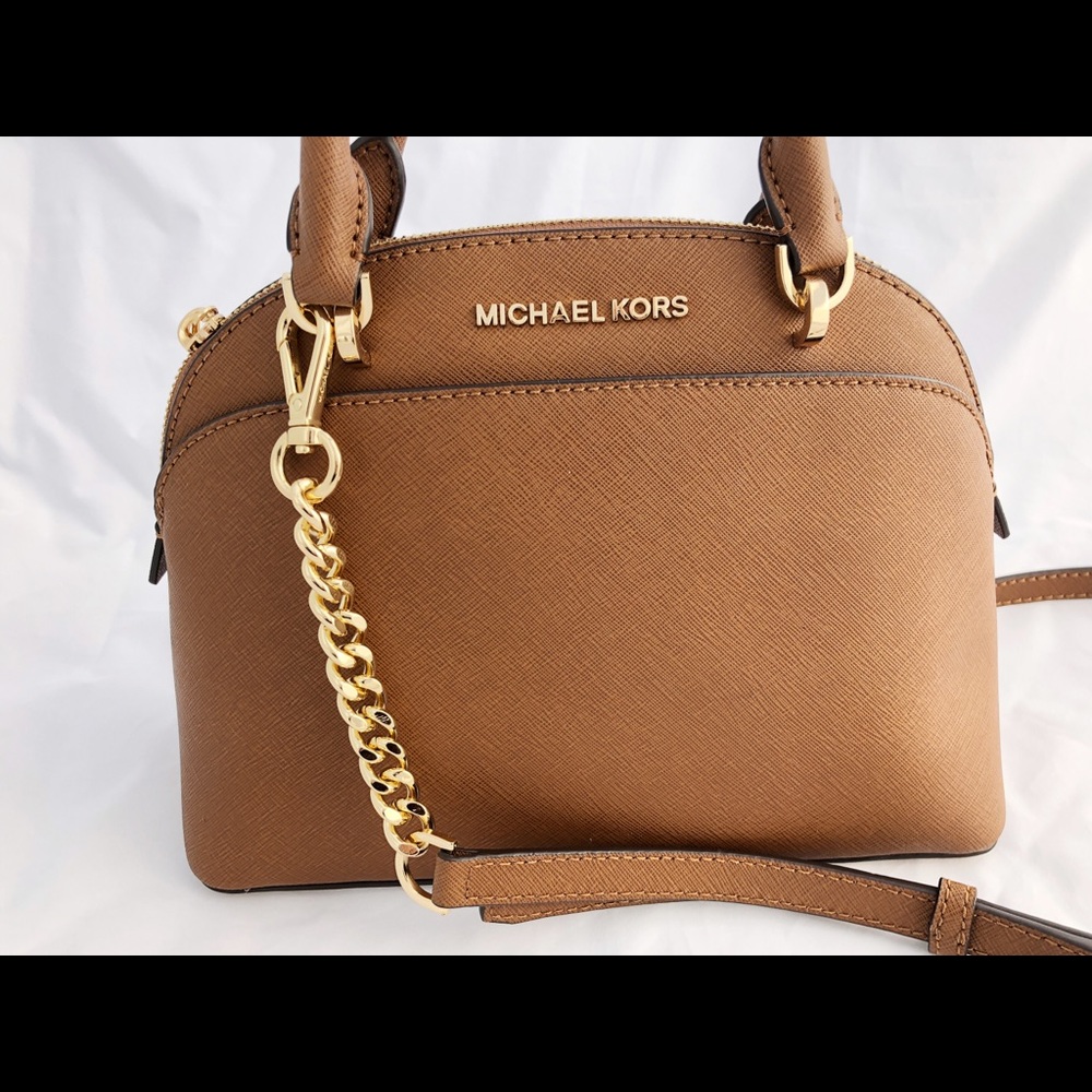 NWT Michael Kors Emmy Small Dome Satchel - Picture 5 of 8